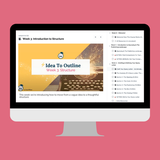 Online Course: Idea To Outline - Draft a Rough Outline of Your Brilliant Story