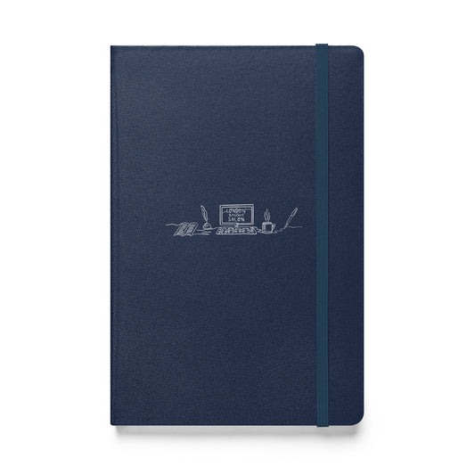 LWS Hardcover bound notebook - Dark Blue