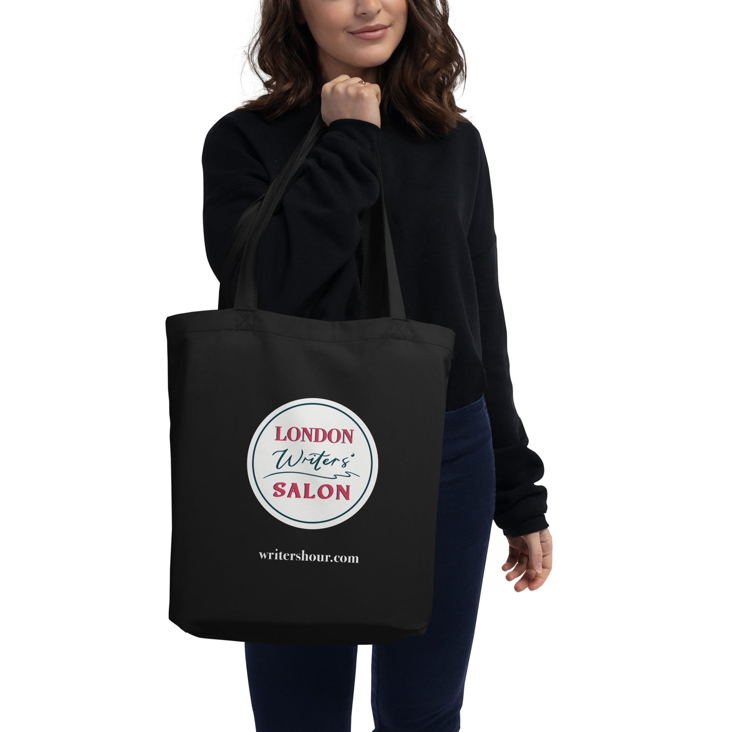 "Write With Me" Eco Tote - Black