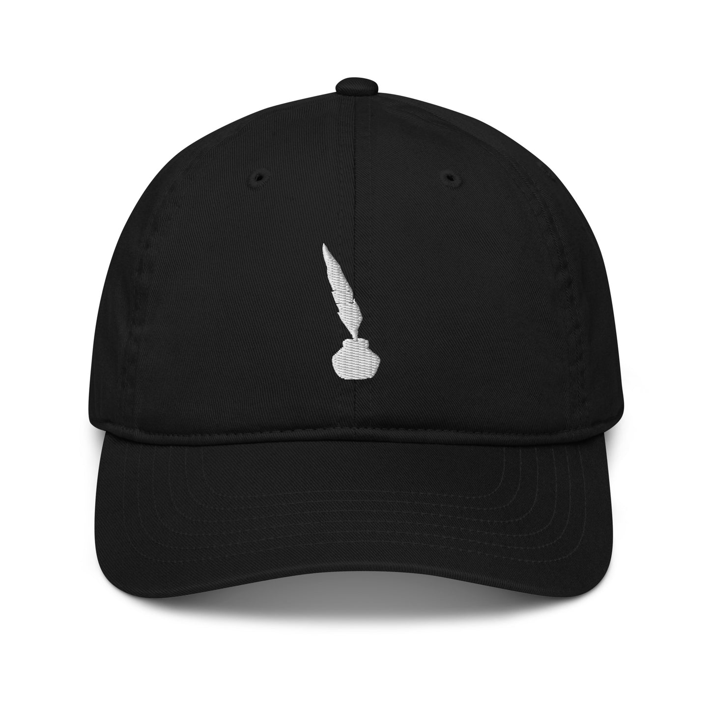 Organic Cotton Hat - Inkpot White