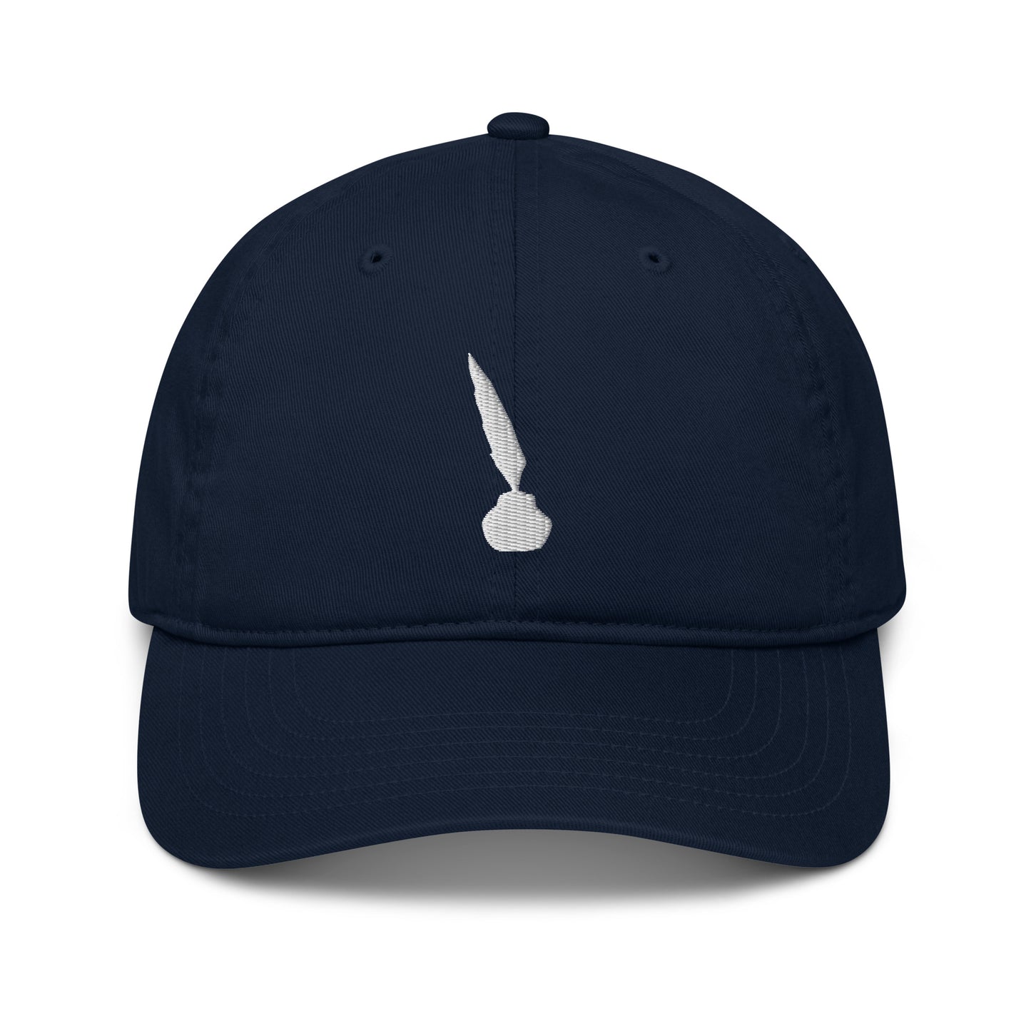 Organic Cotton Hat - Inkpot White