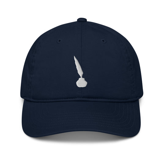 Organic Cotton Hat - Inkpot White