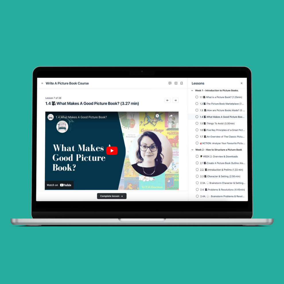 Online Course: Write a Picture Book – Writers' Hour Shop
